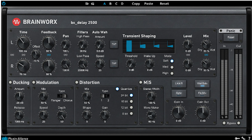 Plugin Alliance Brainworx bx_delay 2500